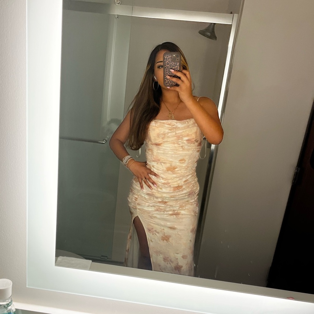 Windsor Blush Lace Dress